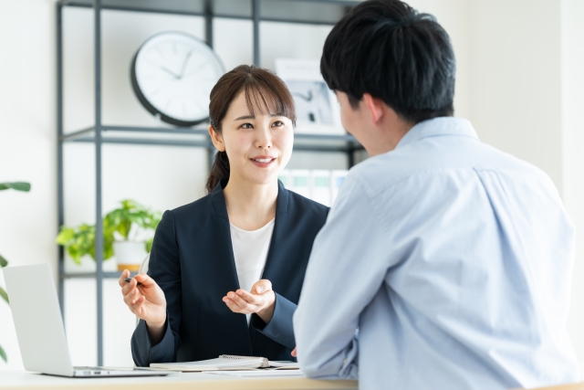 カウンセリングの様子